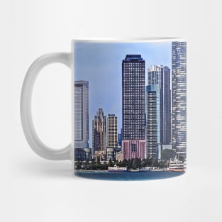 Chicago IL - Lake Michigan Near Navy Pier Mug